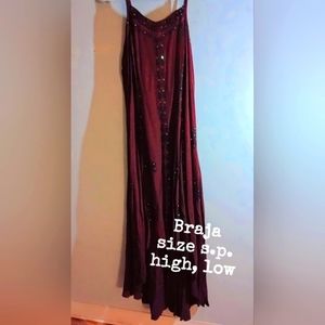 A beautiful high low dress